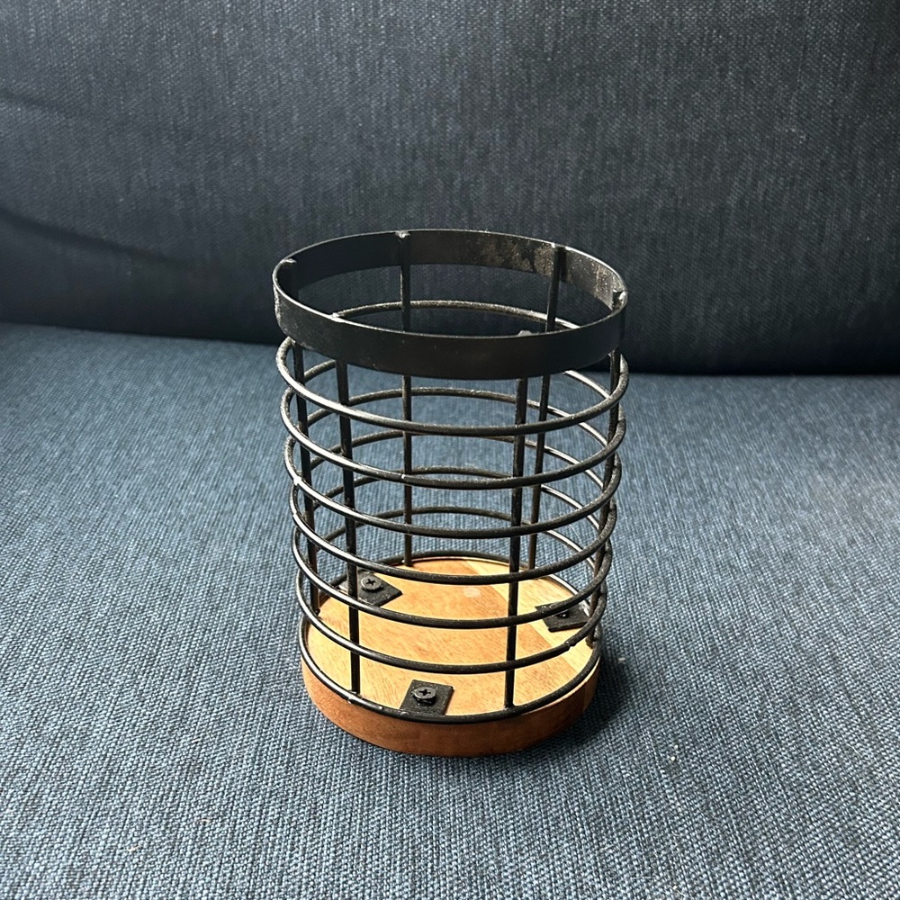 Rustic Utensil Holder